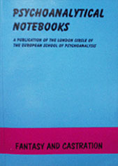 Psychoanalytical Notebooks #5