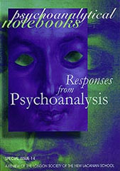 Psychoanalytical Notebooks #14